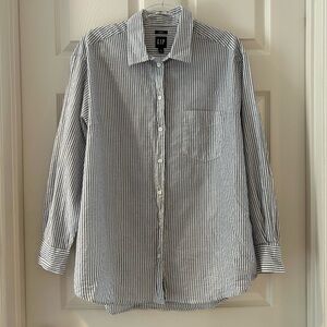 GAP ‘The Big Shirt’ Striped Button Down